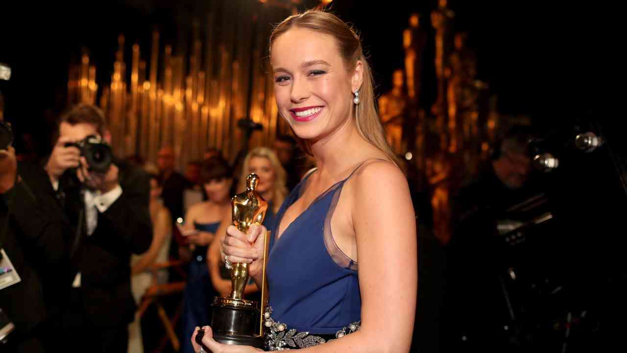 O Oscar e os artistas 3 Brie Larson - Melhor atriz por "O quarto de Jack"