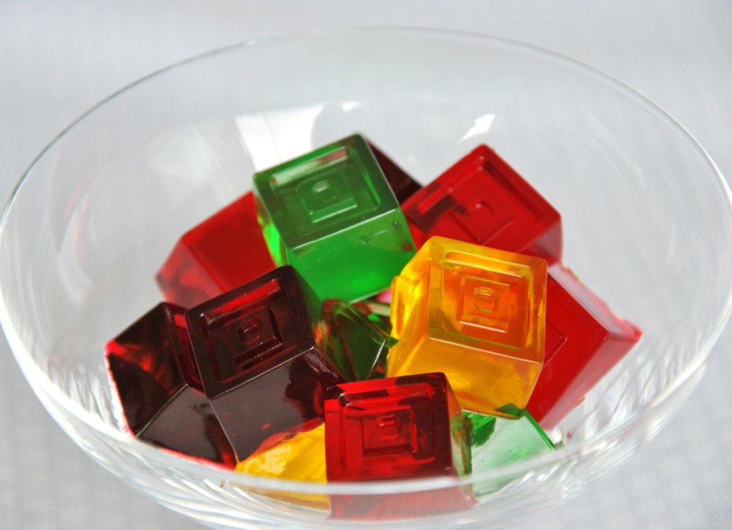 balas de gelatina