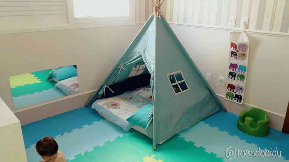 Quarto Montessoriano - Cabana Toca do Bidu / Foto: Divulgação.