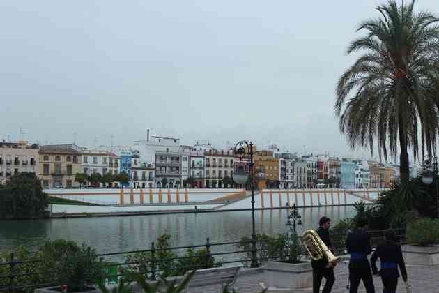 Rio Guadalquivir visto a partir da Torre. Foto: Aquivo Pessoal / Divulgação.