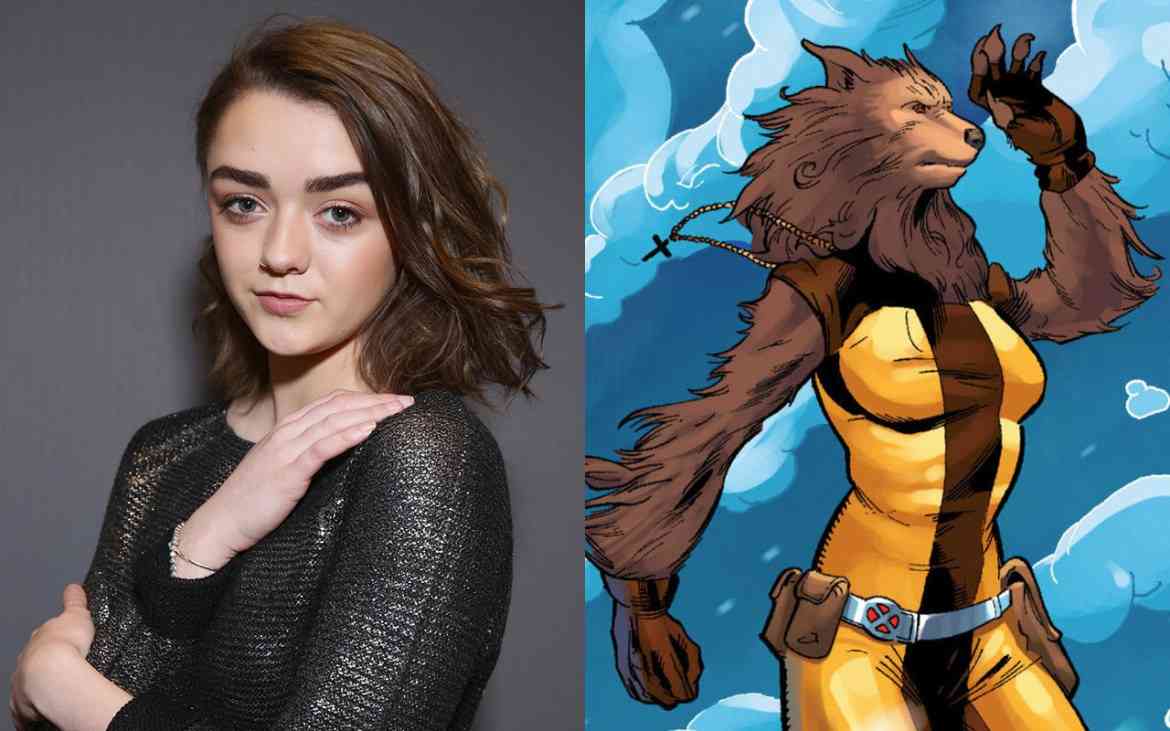 Maisie Williams Rahne Wolfsbane Sinclair