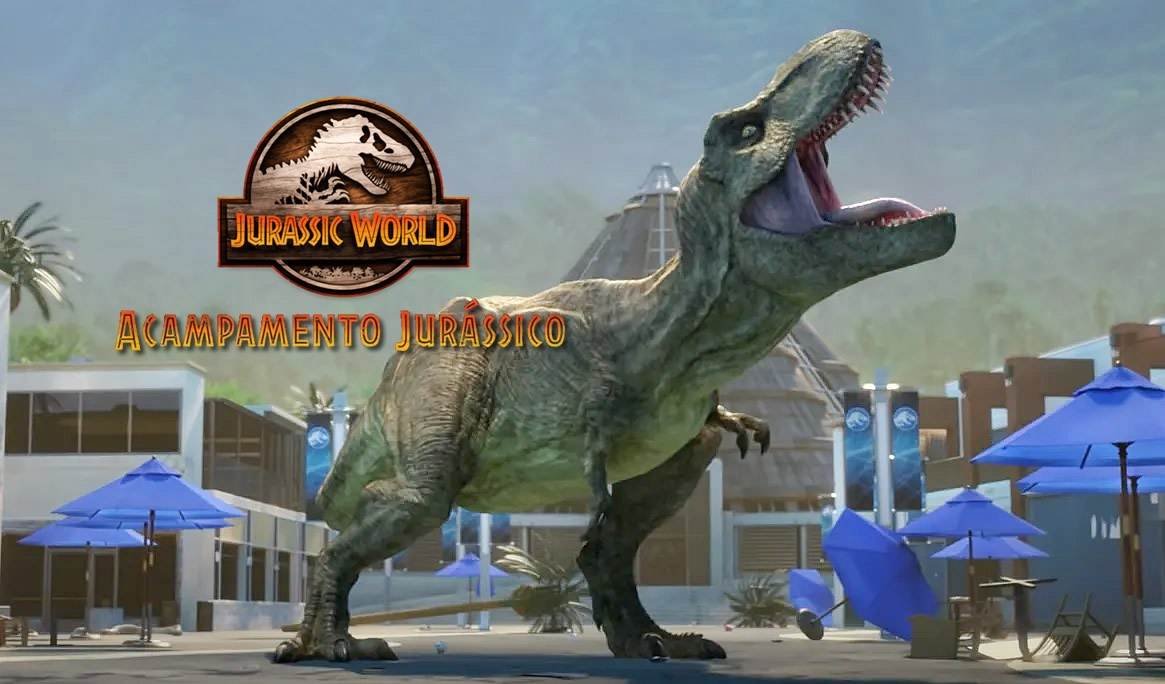 DOMESTICANDO O T-REX !! - Acampamento Jurassic World 