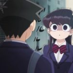 “Quarteto Fantástico: Primeiros Passos” Ganha Trailer Nessa Terça (04) Komi-san do anime "Komi-san can't communicate" na frente de seu amigo Tadano Hitohito, tremendo.