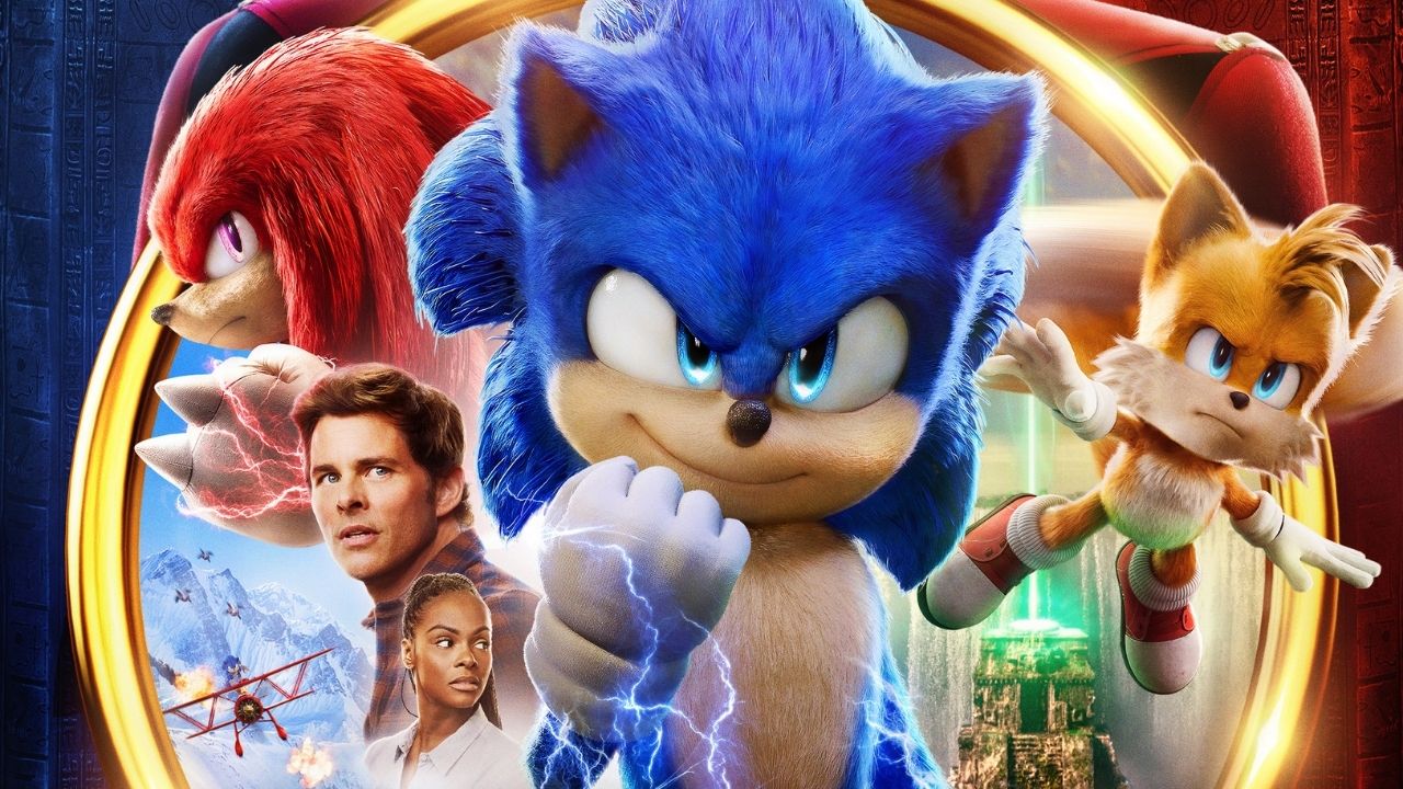 Sonic 2: O Filme': Pôster inédito traz o personagem correndo sobre a água;  Confira! - CinePOP