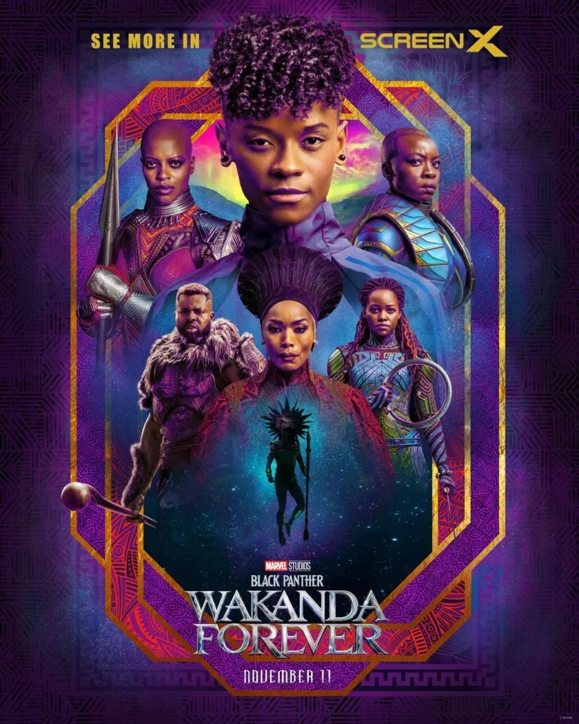 Poster Pantera Negra - Wakanda Para Sempre