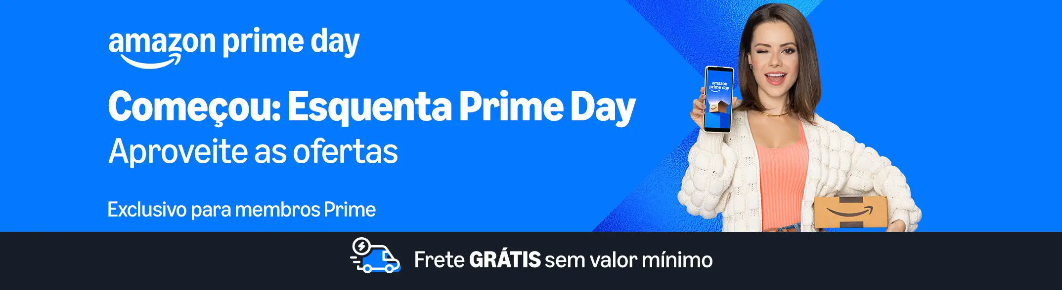 Banner Prime Day Amazon