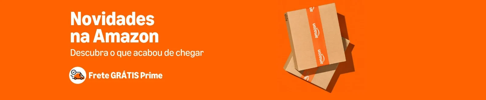 Banner novidades amazon