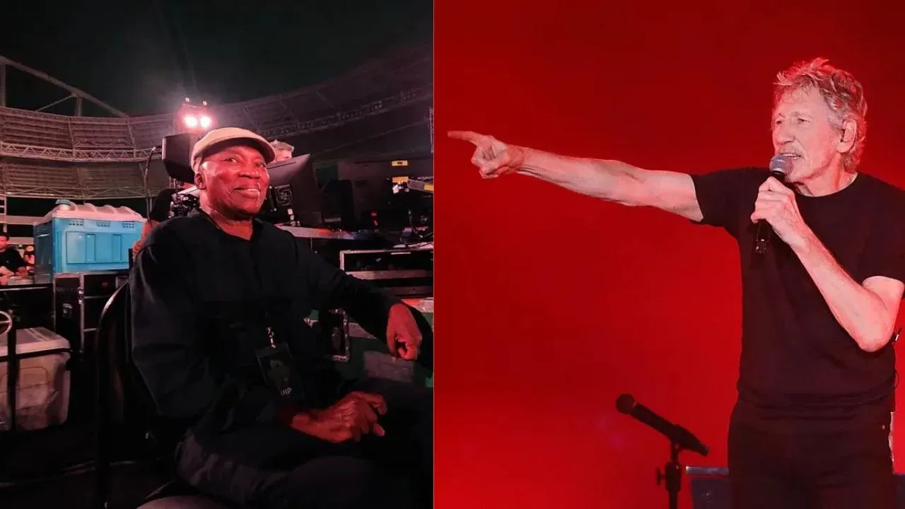 Roger Waters faz show no Rio que teve a presença de Milton Nascimento Milton Nascimento Roger Waters jpg webp