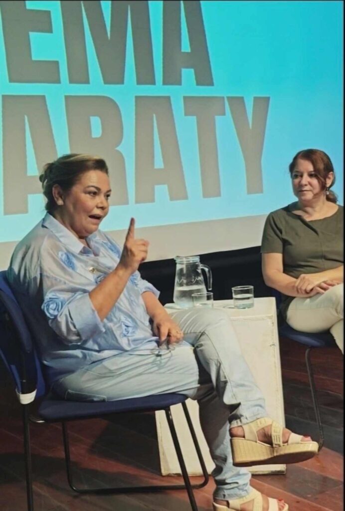 Palestra com Cristina Szabo e Andrea Cursino