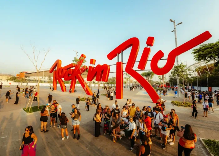 Rock In Rio 2024 letreiro