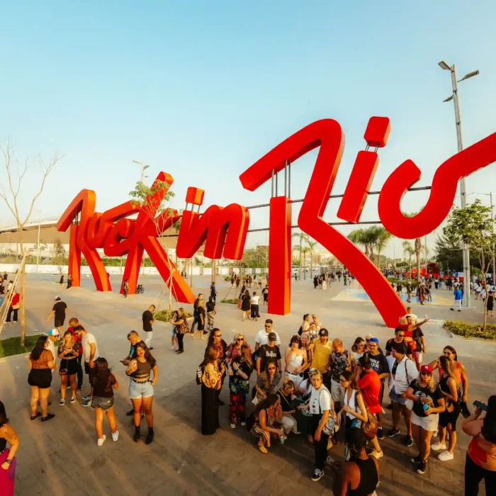 Rock In Rio 2024 letreiro