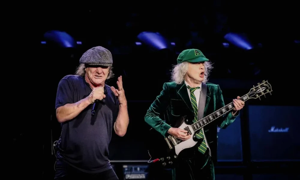 Apresentação do AC/DC em Gelsenkirchen, em maio de 2024.