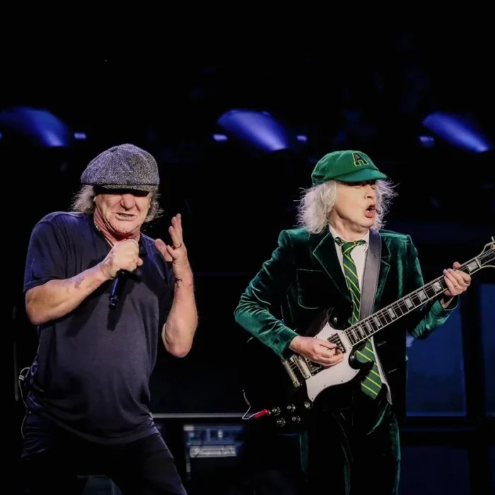 Apresentação do AC/DC em Gelsenkirchen, em maio de 2024.