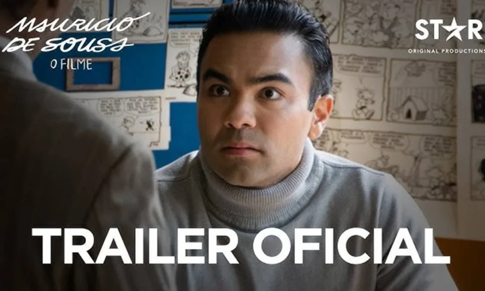 Thumbnail do trailer do filme biográfico de Mauricio de Sousa.