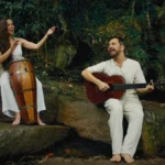 Duo "Rosa Amarela" para o clipe de "Porta do Cruzeiro. A