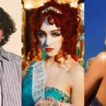 Rosa de Versalhes (2025) | Filme Ganha Trailer Temático de Personagens Benson Boone, Chappel Roan, Sabrina Carpenter, em colagem com fotos suas no Spotify. Artistas performarão no Grammy 2025.