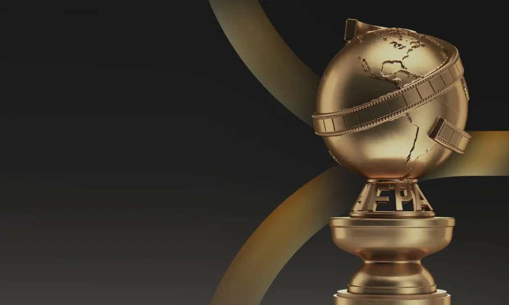 Foto do prêmio "Golden Globe"/"Globo de Ouro", pela MAX.