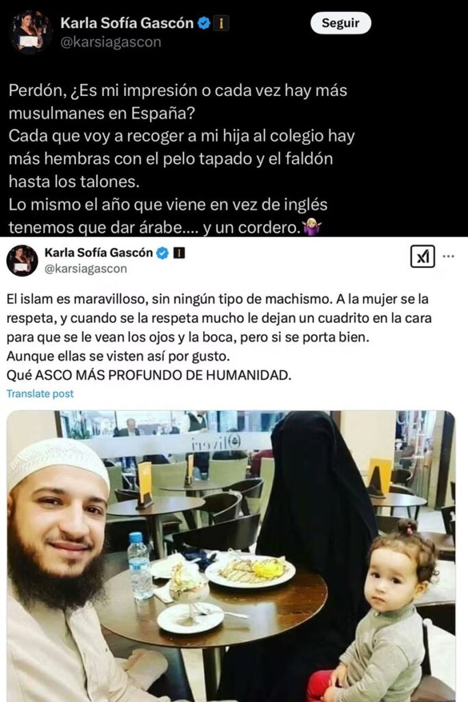Tweets Antigos de Karla Sofía Gascón Causam Polêmica na Internet 2 Compilado com tweets ofensivos da atriz Karla Sofía Gascón, no Twitter.