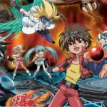 MasterChef | Sem Apresentador, Programa Mudará Formato em 2025 Protagonistas da primeira série de "Bakugan" (2007) junto a seus Bakugan, em pôster do anime.