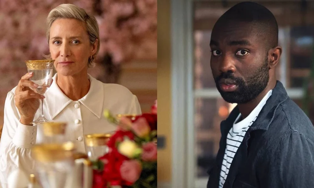 Janet Mcteer em "Kaos" e Paapa Essiedu em "Project Lazarus", respectivamente da Prime Video e Netflix. Atores interpretarão possivelmente papel na futura série de Harry Potter.