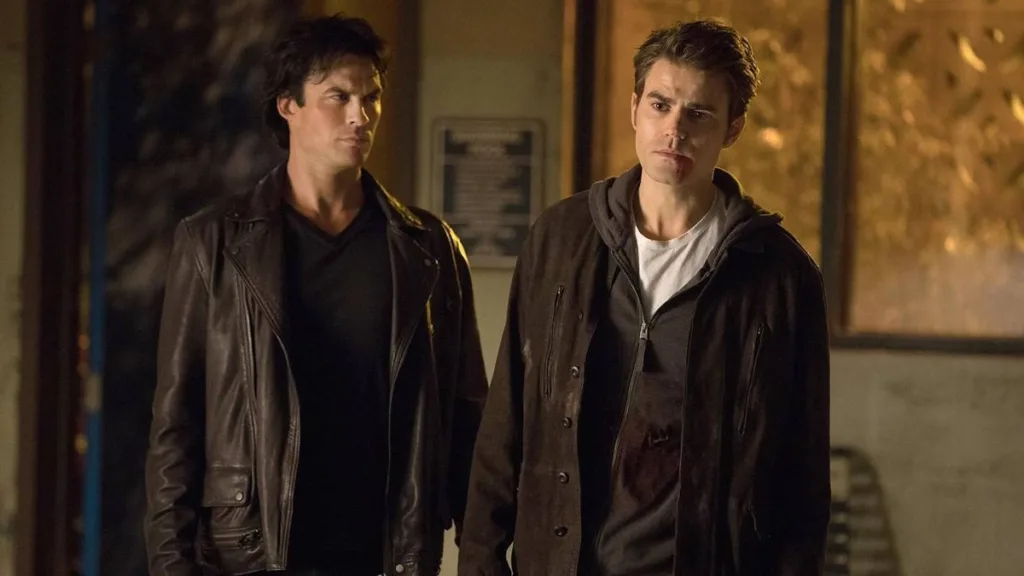 Protagonistas de "The Vampire Diaries" na oitava temporada.