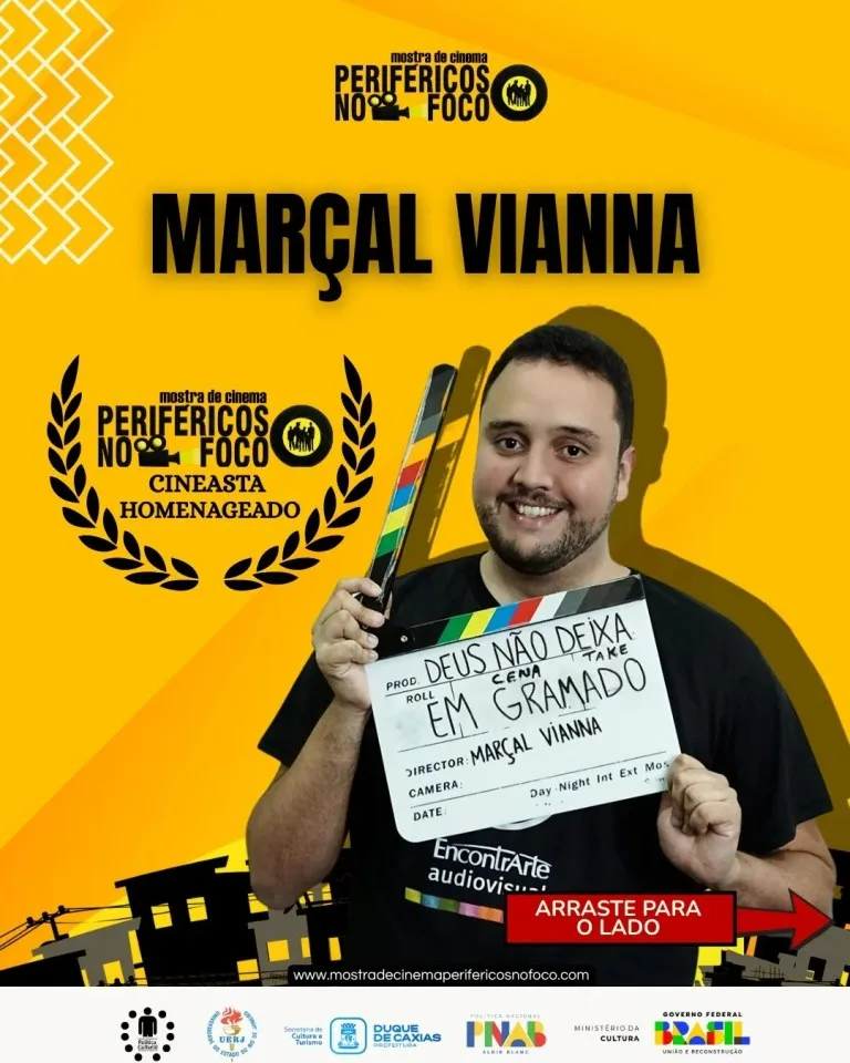 Marçal Vianna | Das Ruas da Baixada Para as Telas do País, um Cinema que Debate, Provoca e Pertence ao Mundo 1 Marçal Vianna