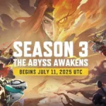 Cartaz promocional da terceira temporada de Marvel Rivals, com a Fênix (Jean Gray) ao fundo sendo anunciada para o campo de batalha.