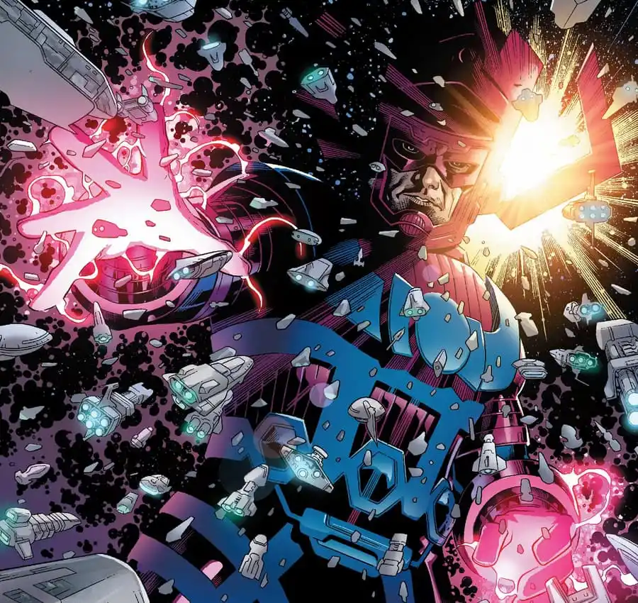 Quarteto Fantástico | Por que Galactus Come Planetas? 1 Galactus em "Novos Vingadores: Illuminati #1" (2006).