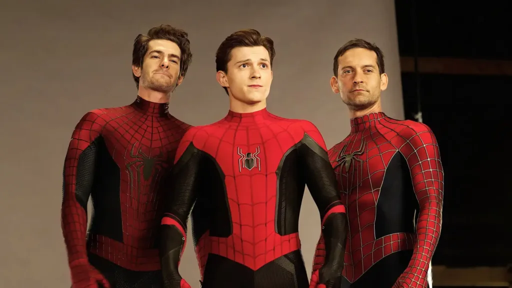 Homem-Aranha Sem Volta Pra Casa Tom Holland Tobey Maguire Andrew Garfield