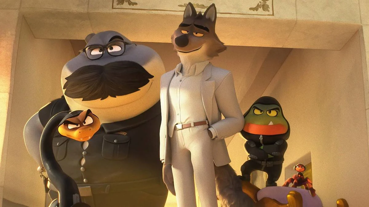 Os Caras Malvados 2 | Filme Surpreende na Ousadia do Roteiro e Complexidade dos Conflitos 2 Protagonistas de "Os Caras Malvado 2" vestidos prontos para o assalto, a maioria deles com roupas ninja.