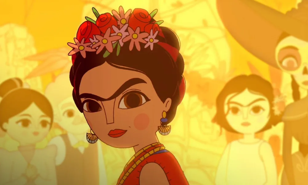 Filme de animação Hola Frida na Mostrinha