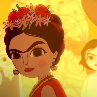 Filme de animação Hola Frida na Mostrinha