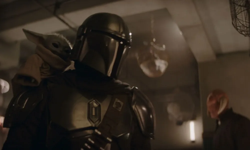 Cena de Star Wars: O Mandaloriano e Grogu