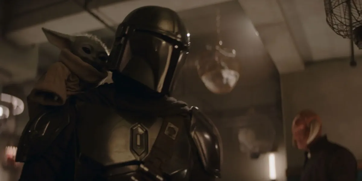 Cena de Star Wars: O Mandaloriano e Grogu