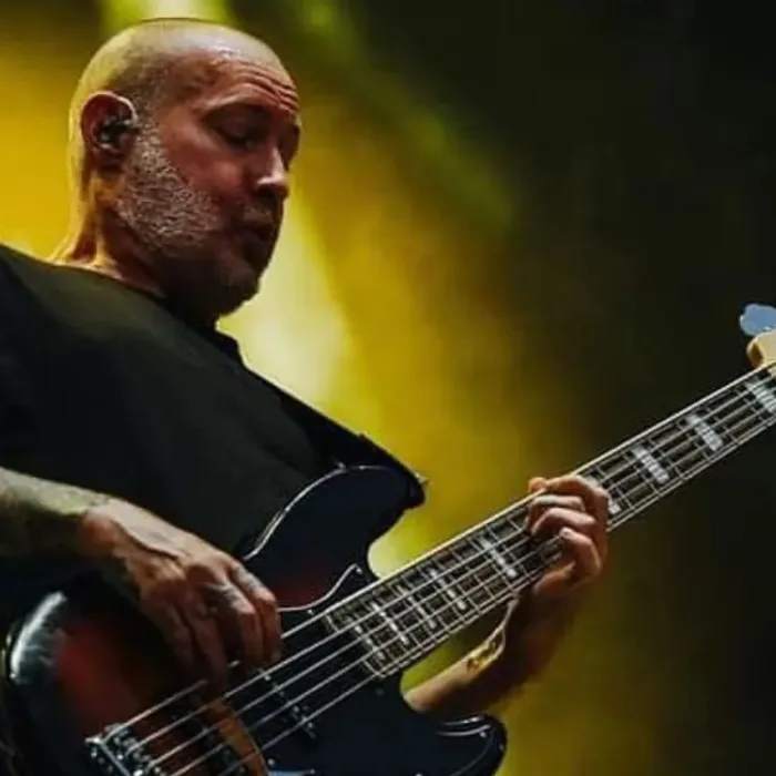 Sam Rivers em show com o Limp Bizkit