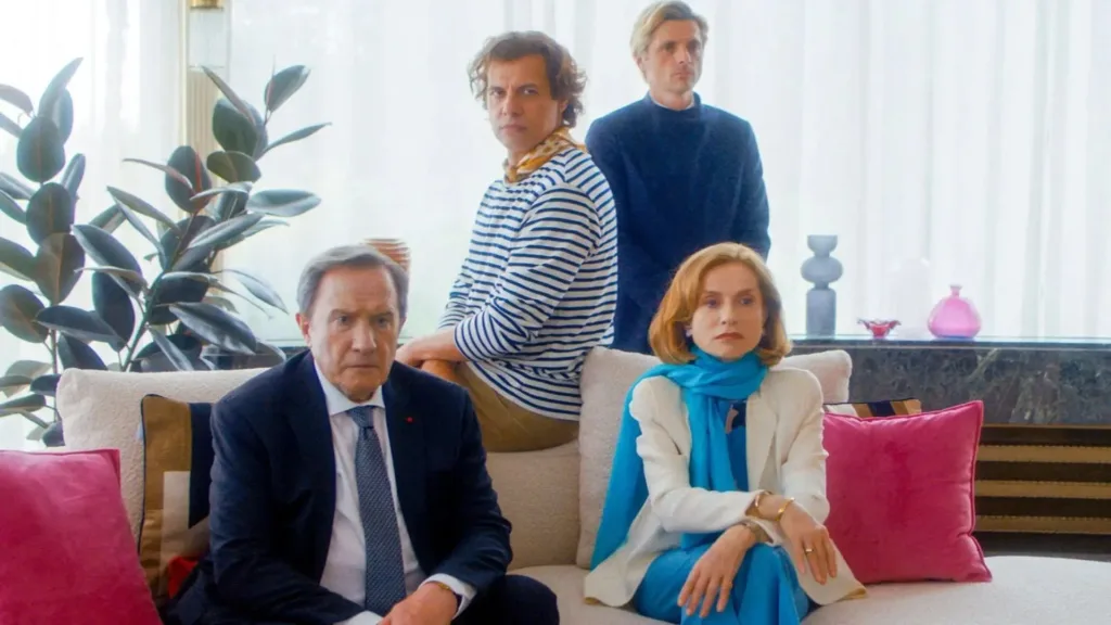 Isabelle Huppert Revela à Woo! Que Personagem Ainda Faria 1 A Mulher Mais Rica do Mundo com André Marcon, Laurent Lafitte, Isabelle Huppert, Raphaël Personnaz