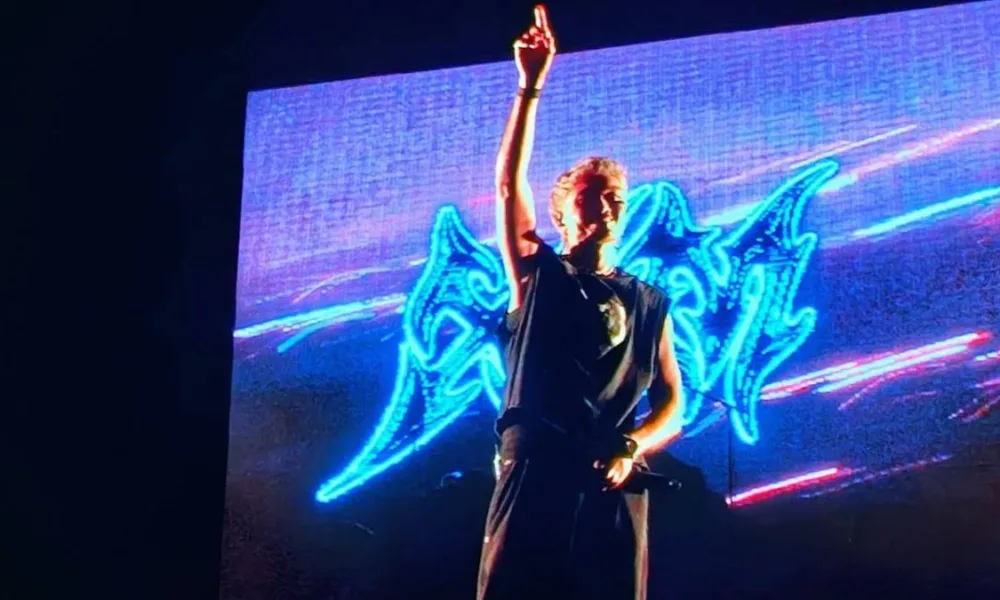 Fotografia do show do Chase Atlantic no Suhai Music Hall, 2025.