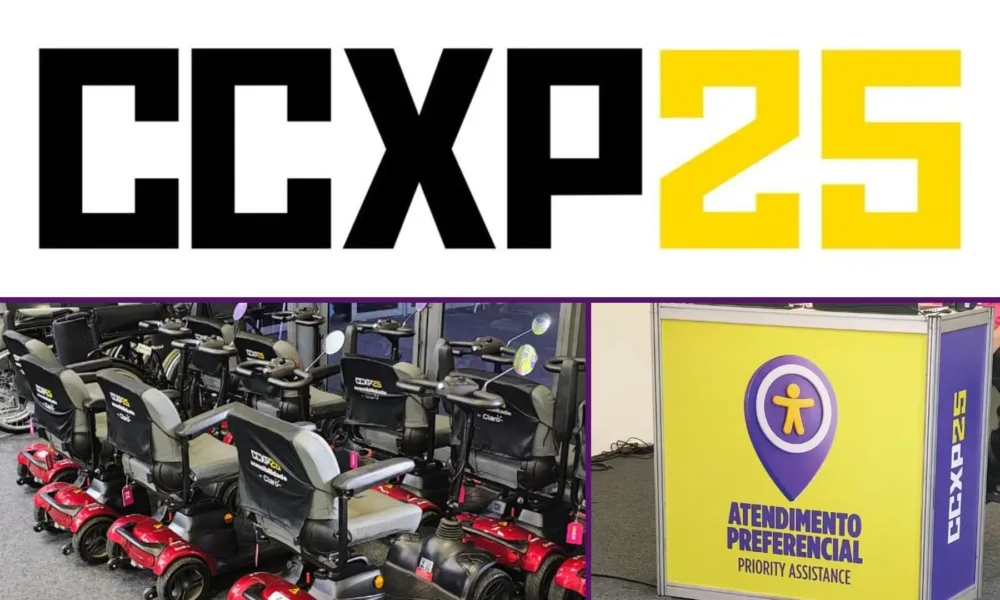 Acessibilidade na CCXP25