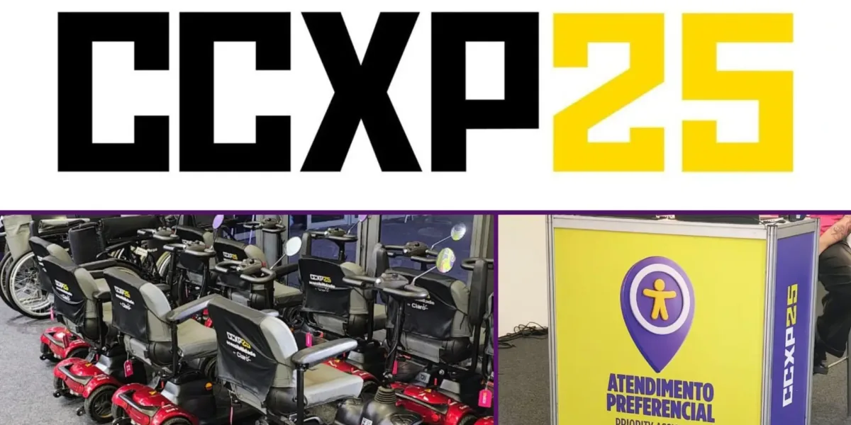 Acessibilidade na CCXP25