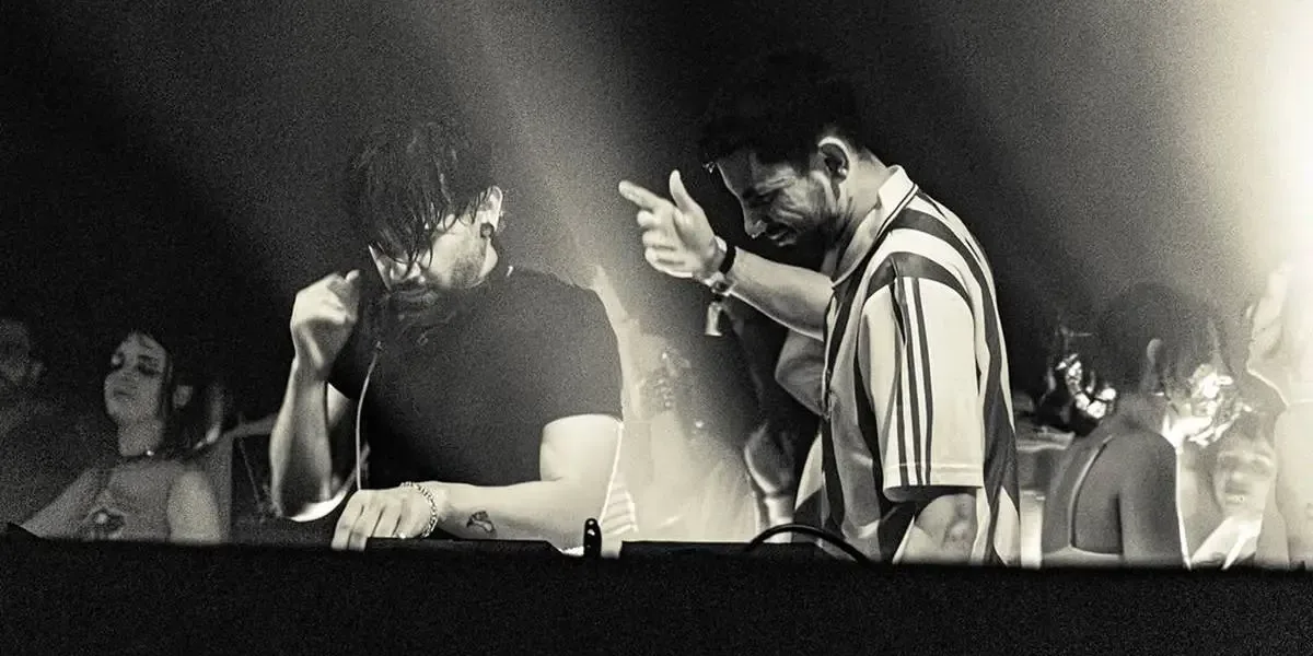 Hamdi em show com Skrillex em Buenos Aires em 2026.