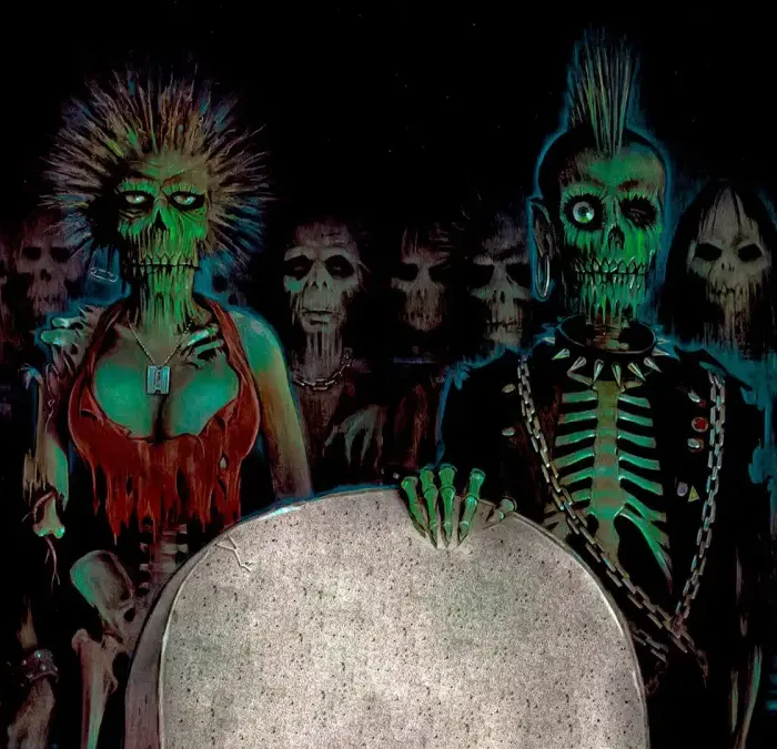 A Volta dos Mortos-Vivos (1985), clássico dos filmes de terror trash de zumbi