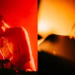 Colagem de fotos de set de Yousuke Yukimatsu. DJ esteve no Lollapalooza 2026.