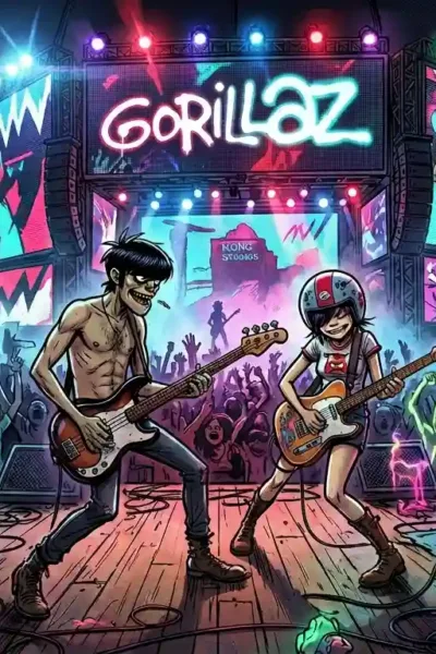 O Mistério de 28 Anos | Qual é a Verdadeira Origem do Nome Gorillaz? Nome Gorillaz