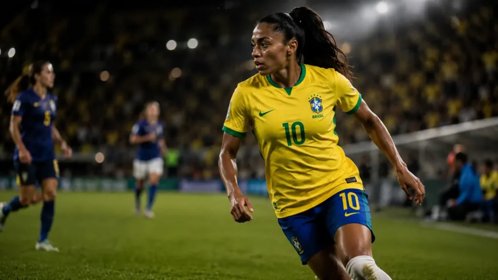 Kerolin e a Seleção Brasileira
