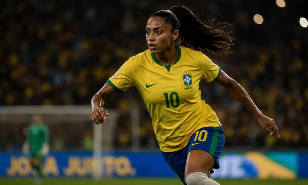 Kerolin e a Seleção Brasileira