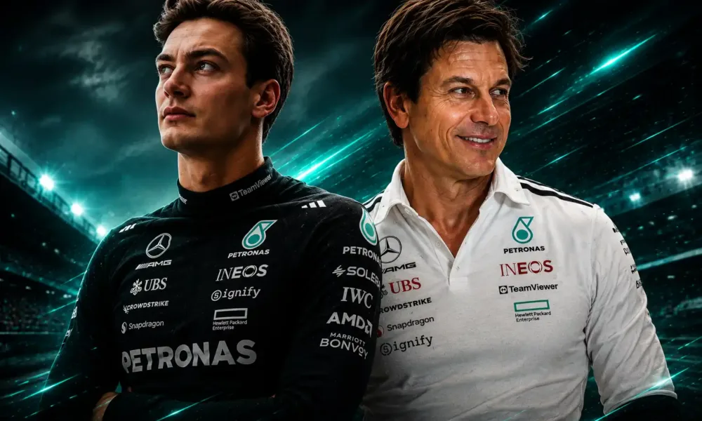 Toto Wolff e George Russell