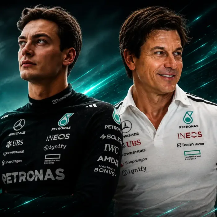 Toto Wolff e George Russell
