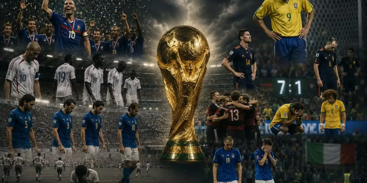 vexames da Copa do Mundo