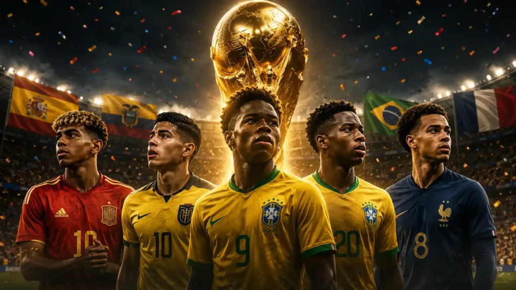 Copa do Mundo de 2026 | O Mundial da Tecnologia 1 Wonderkids da Copa do Mundo 2026