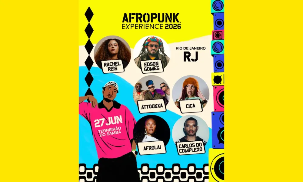 Cartaz do Afropunk Experience Rio de Janeiro 2026